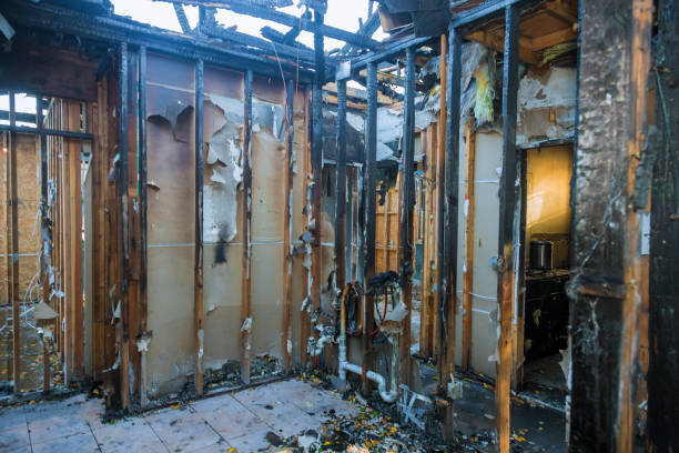 Professional Soot Cleanup technician working in Montgomeryville, PA